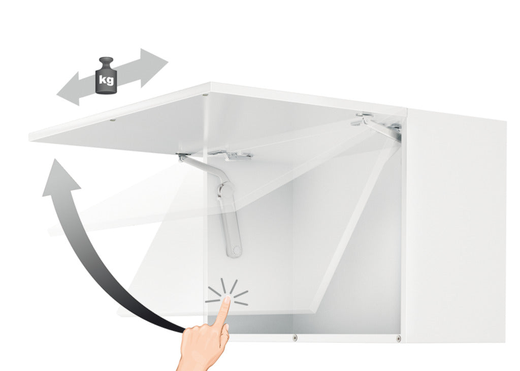 Swing-Up Fitting, Maxi, Complete Set