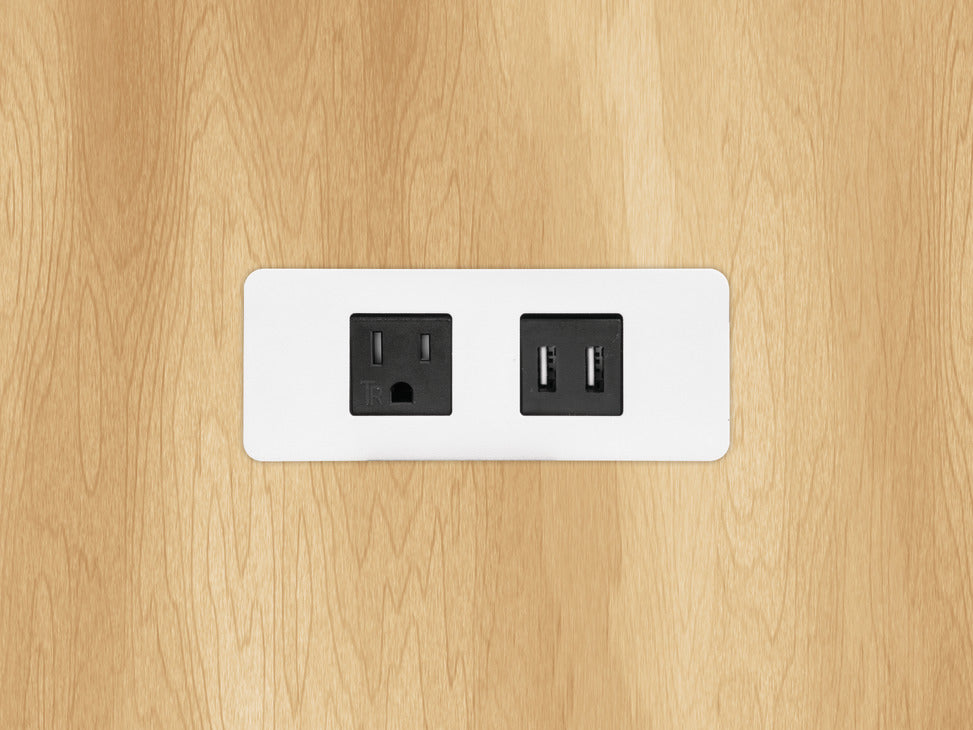 Power and Data Module, Dock 1100, Flush Mount