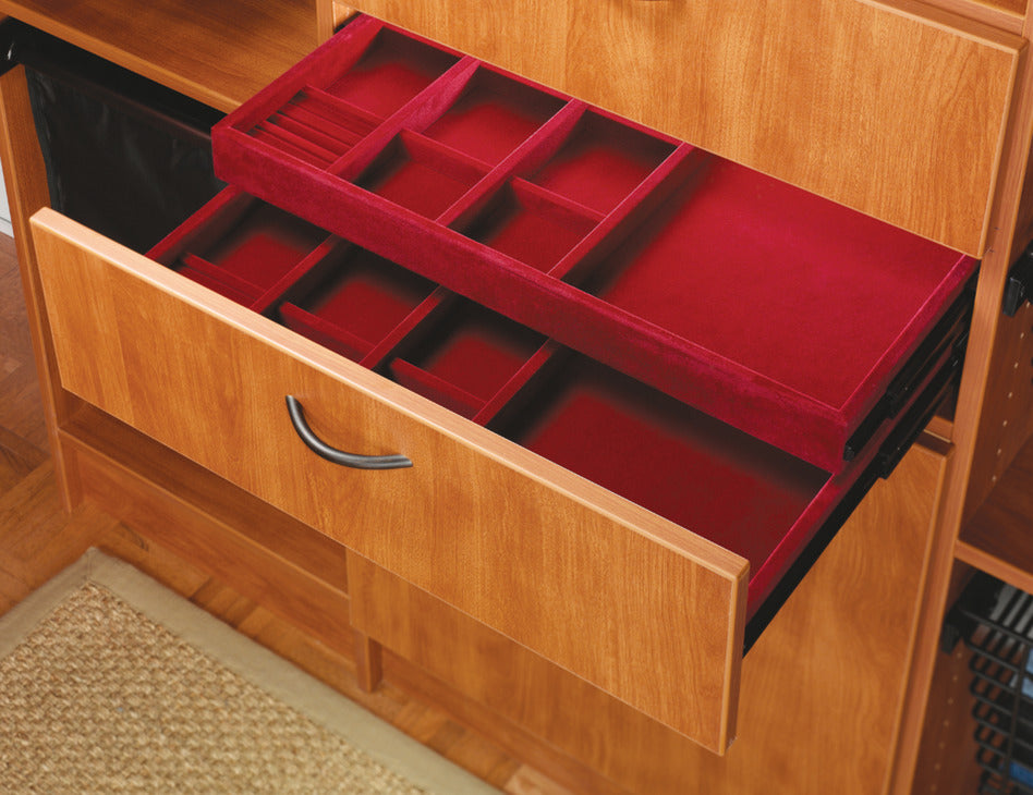 Jewelry Tray, 2" Depth Velvet