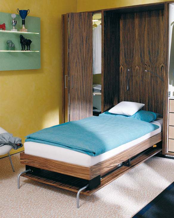 Foldaway Bed Fitting Set, for Lengthwise Mounting