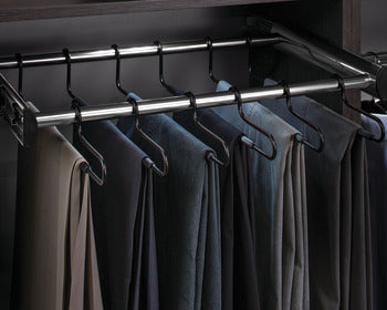 18 Hanger Pants Rack Pull-out, TAG Synergy Collection, 24"