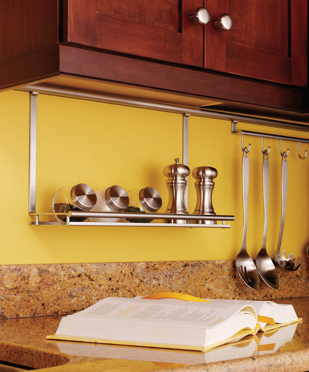 Multi-Purpose Shelf, Backsplash Railing System