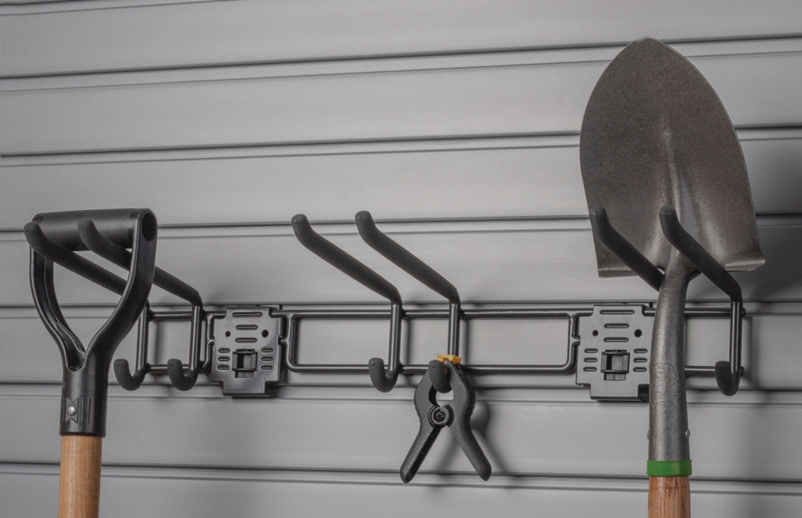 Tool Bar with Hooks, 24" Length