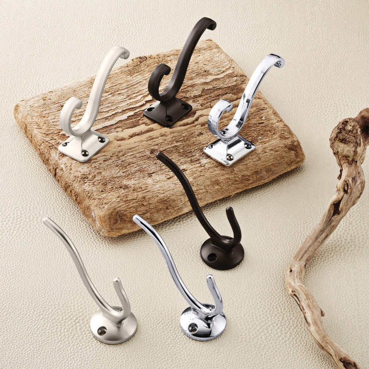 Hat & Coat Hook, 38 x 75 x 92 mm (W x D x H)