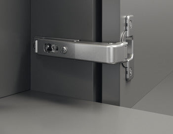 + 45° Corner Hinge, Salice, 94° Opening Angle, Self-Close, Overlay