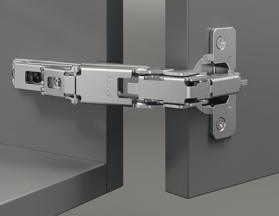 Concealed Hinge, Salice, 165° Opening Angle, Self Close, 1/2" Overlay