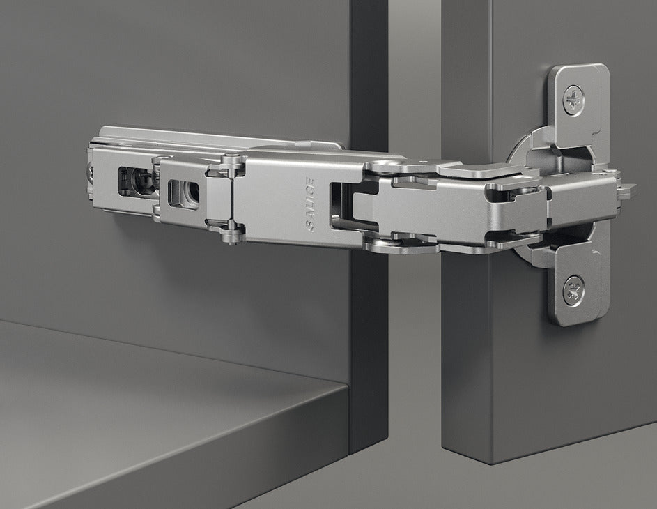 Concealed Hinge, Salice PUSH 110° Opening Angle, Self-Opening, Inset Mounting