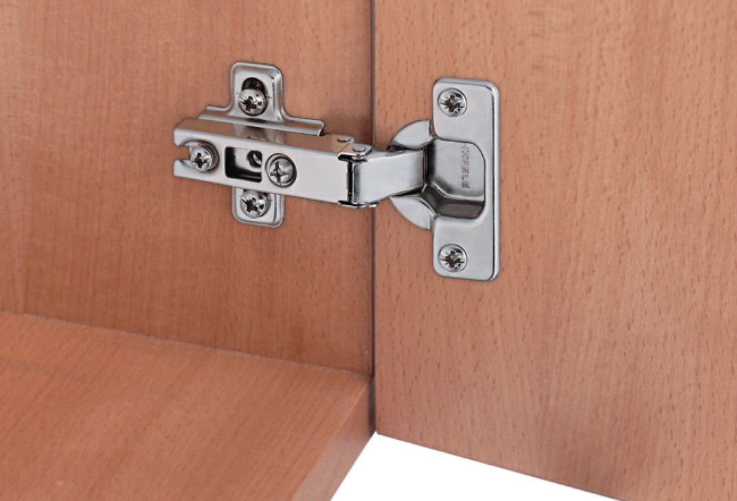 Slide-On Concealed Hinge, HÃ¤fele Metalla A 110°, full overlay mounting