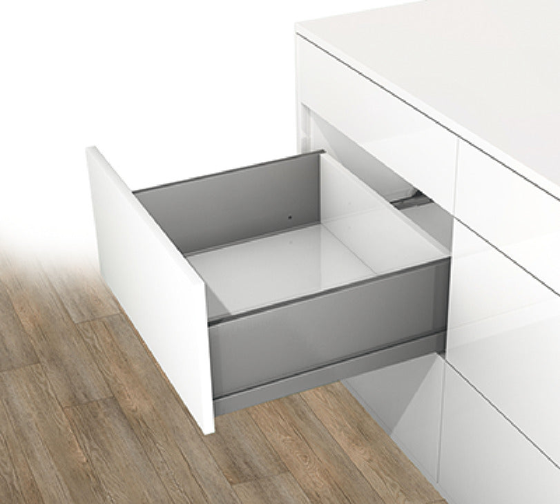 Double-Wall Drawer System Frame, Drawer side height 186 mm, Nova Pro Scala