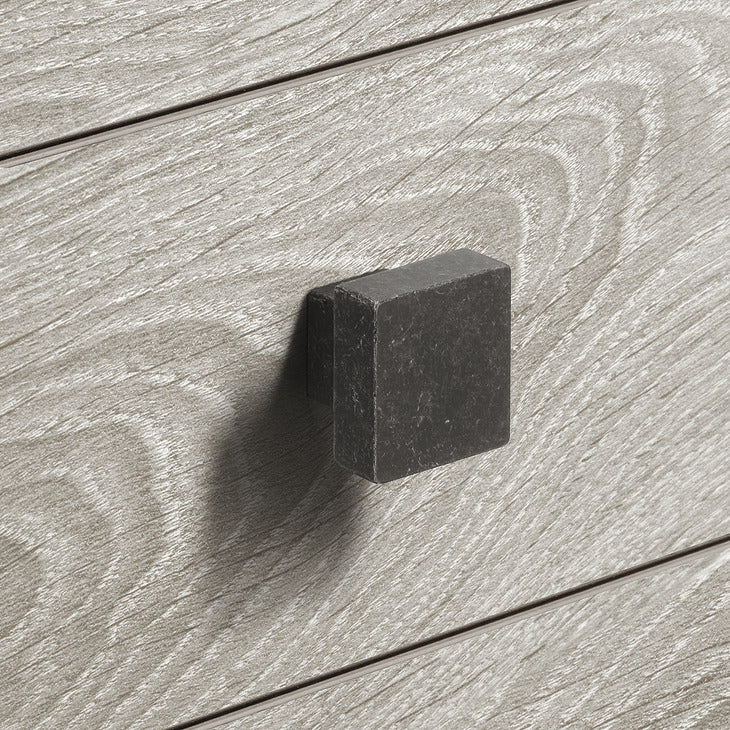 Knob, Zinc alloy, square
