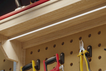 Aluminum Profle, HÃ¤fele Loox5 Profile 2103, for LED strip lights