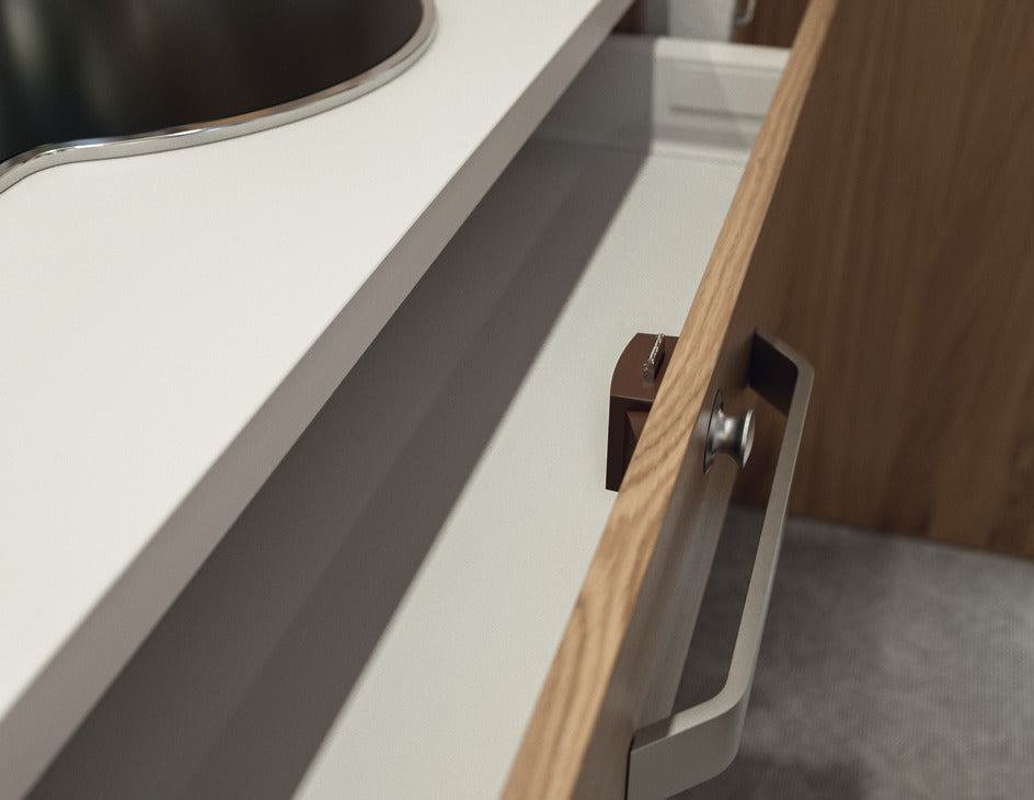 Railing set, rectangular, For Nova Pro Scala drawers