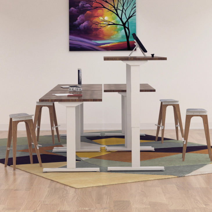 Essential Base 2, Electric Adjustable Table Base with Collision Mitigation Sensor