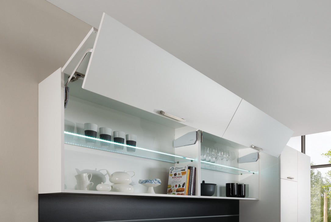 Double Door Lift-Up Fitting, Free Fold