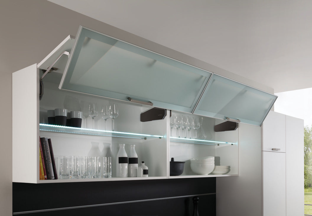 Double Door Lift-Up Fitting, Free Fold