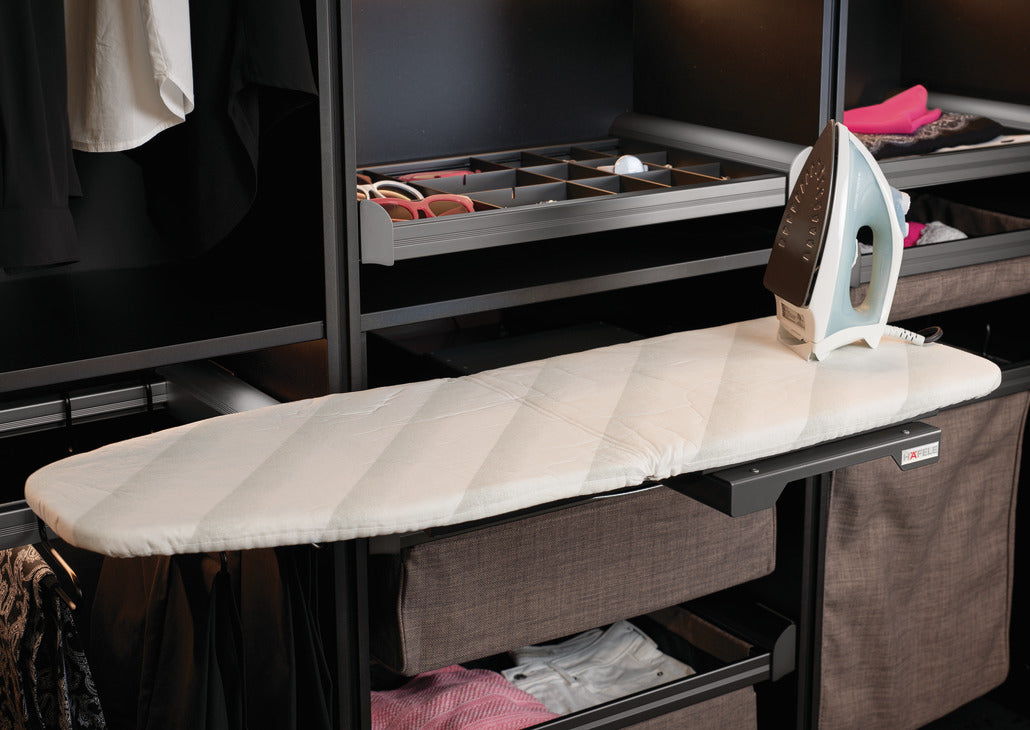 Hafele Ironfix® Ironing Board, Shelf-Mounted