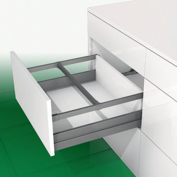 Divider Railing Clip for Drawer Side, for use with Nova Pro Scala Drawers