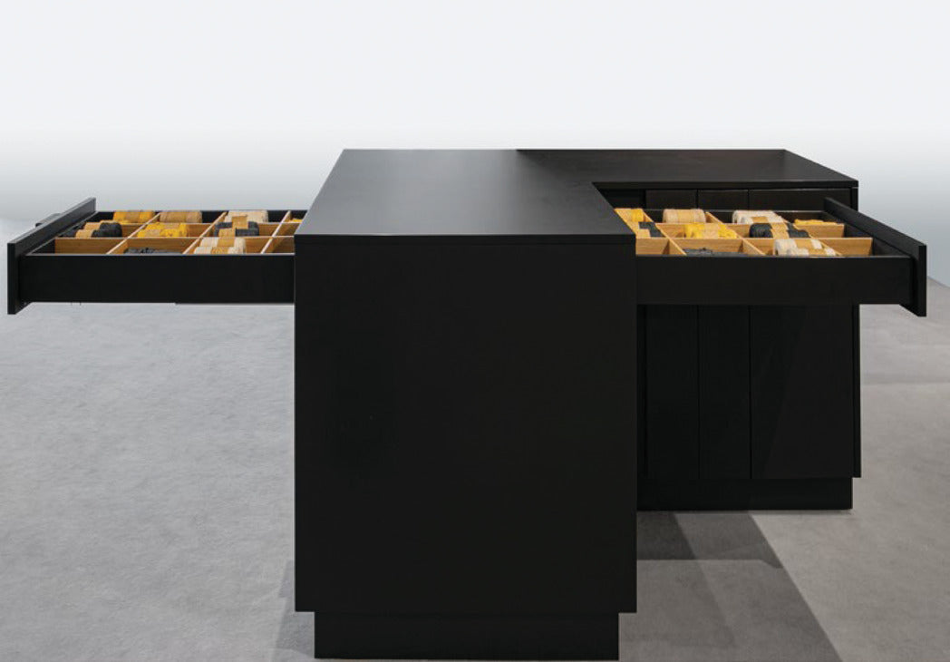 Two-Way Drawer Slide, Riverso, Full Extension, Synchronized