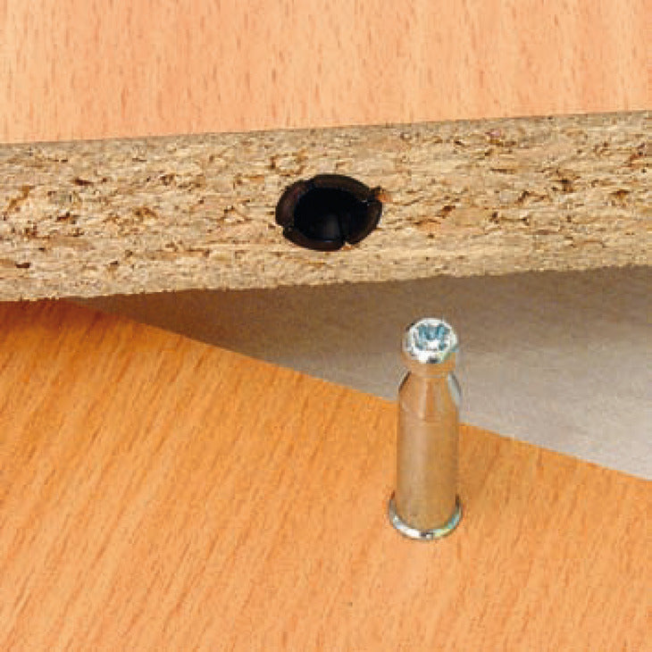 Quick Dowel Two-Part Connector, Bolt