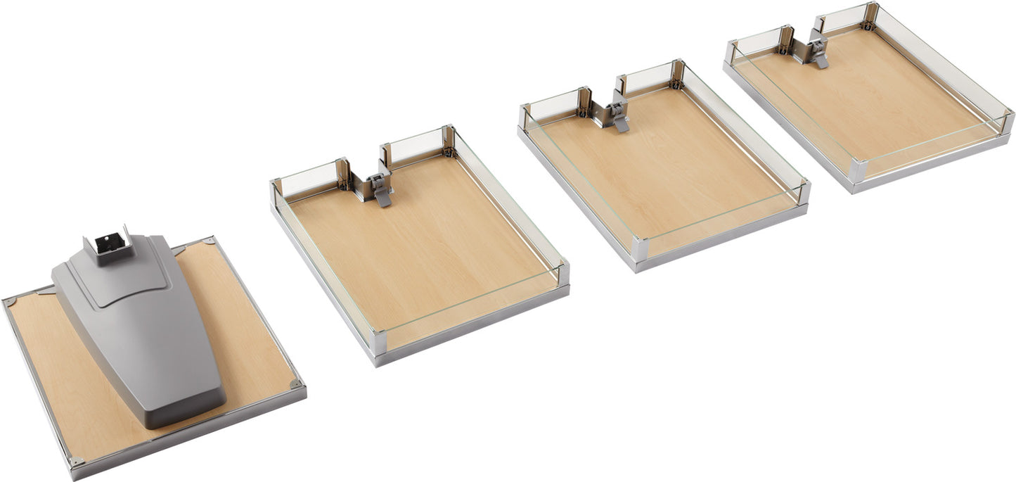 Tray Set (of Four), for LAVIDO Pantry Pull-Out