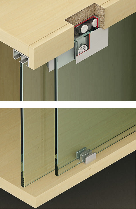 Sliding Door Hardware, Hawa Clipo 16 GS IF, set