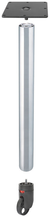 E-Leg, for Casters, Ø60 mm