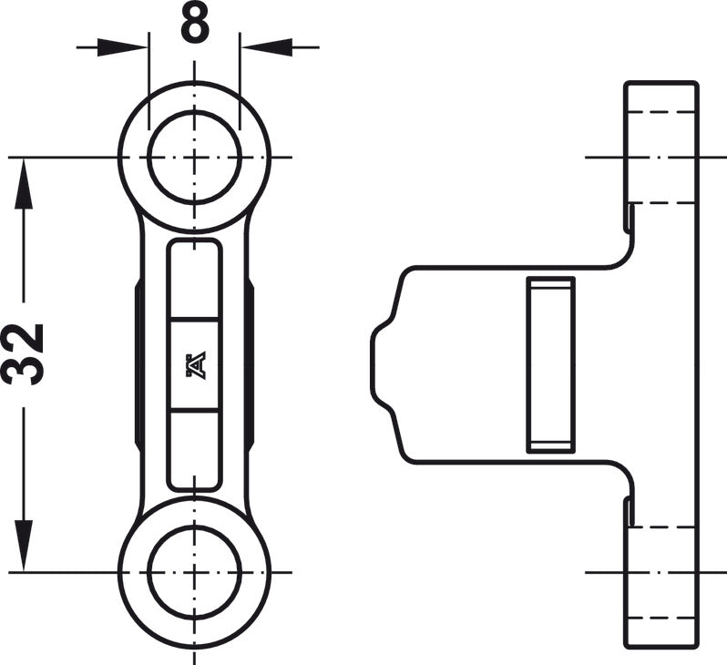 Drawer Front Fixing Bracket, HÃ¤fele Matrix Box P