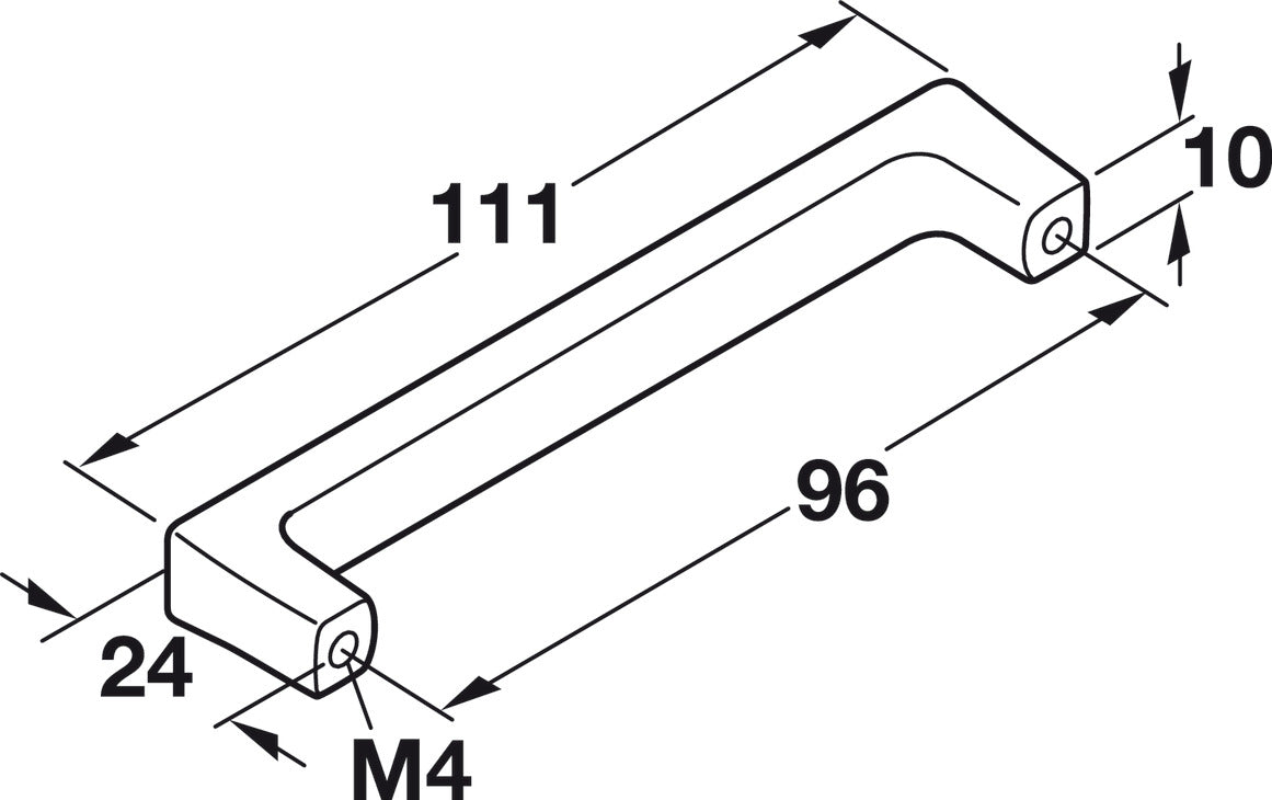 Handle, Zinc