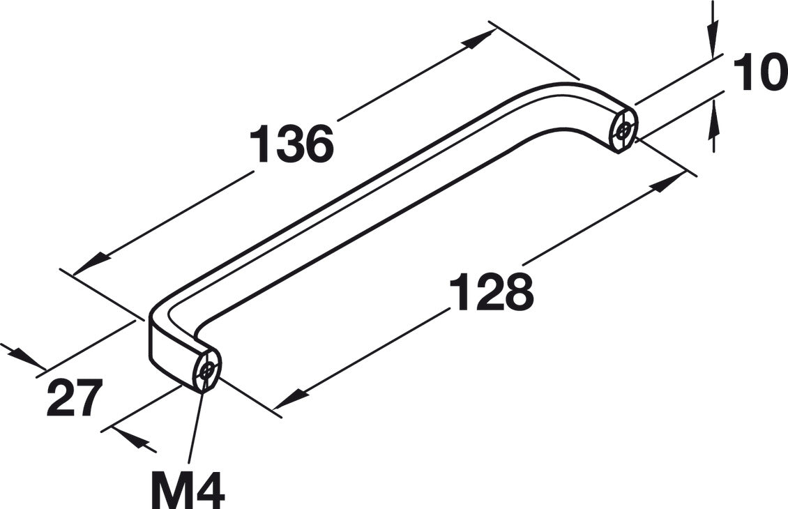 Handle, Zinc