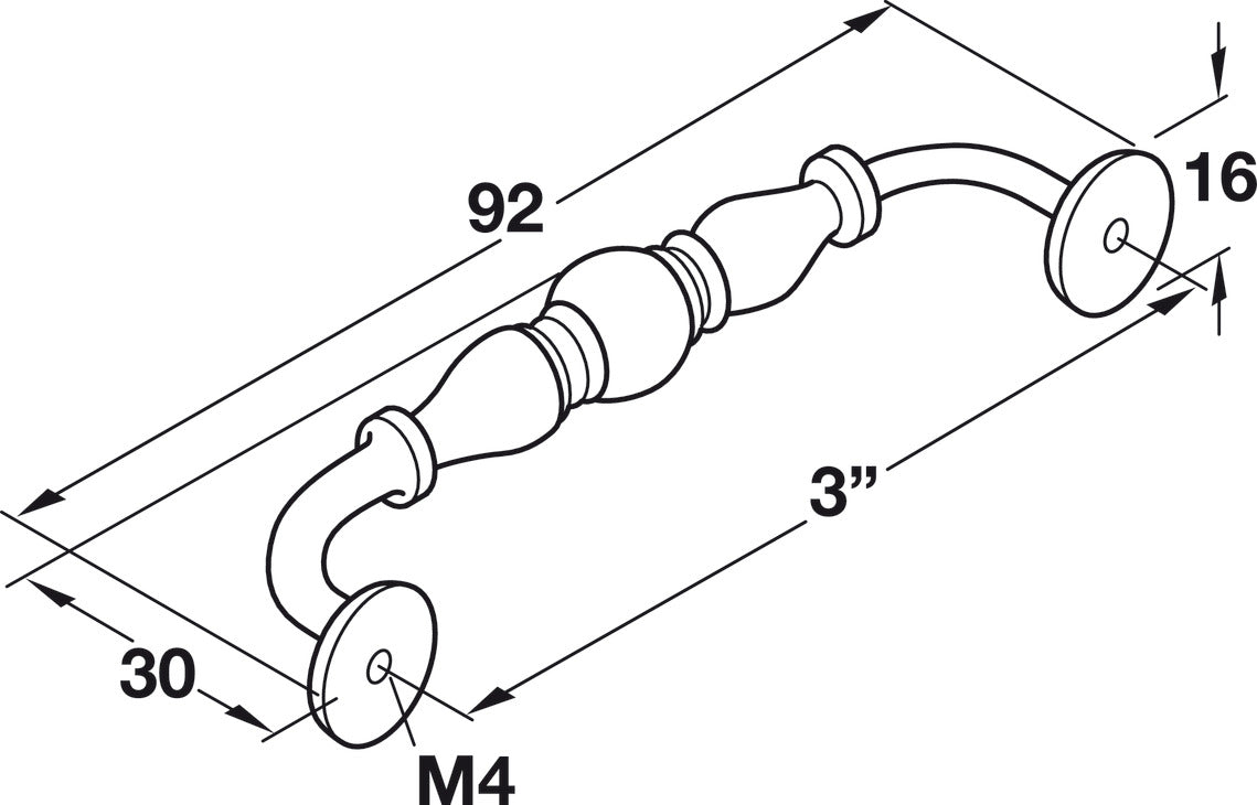 Handle, Iron