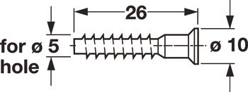 Countersunk
