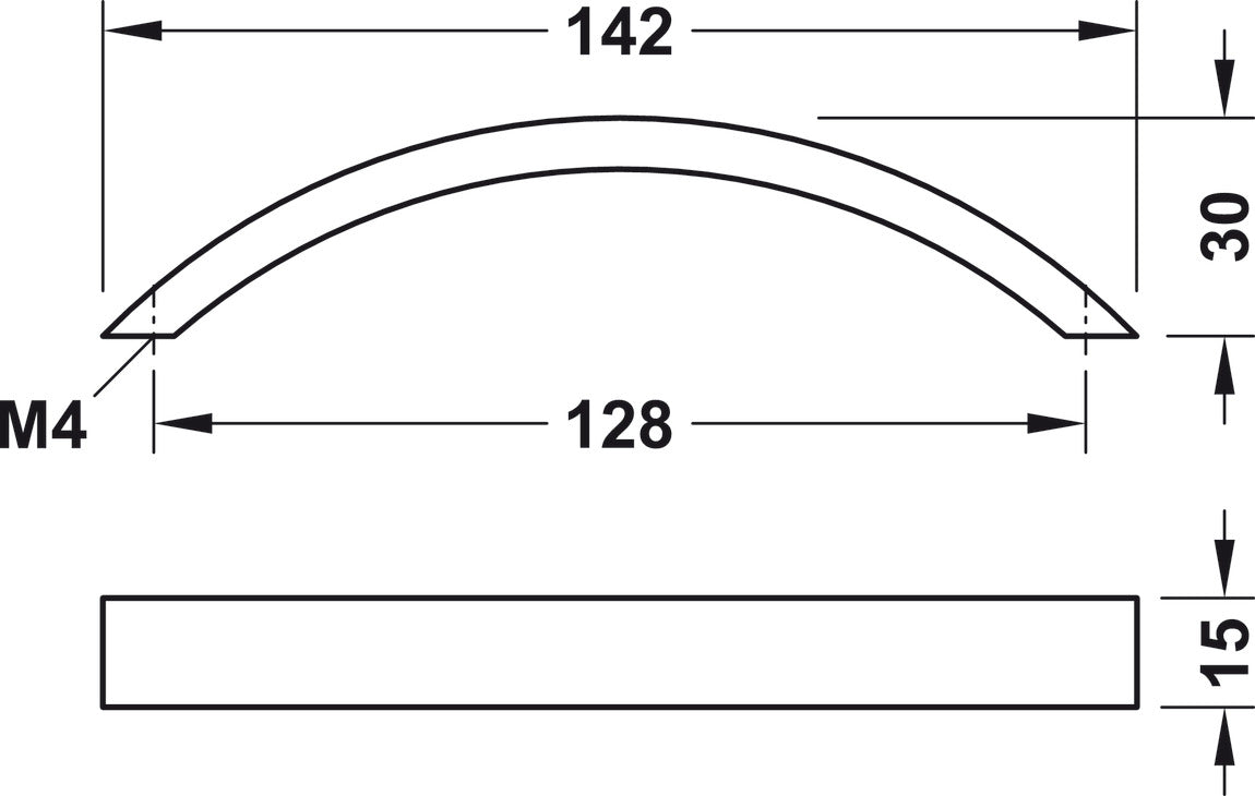 Handle, Zinc