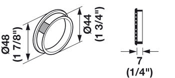 Air Ventilation Cap, Ø48 mm