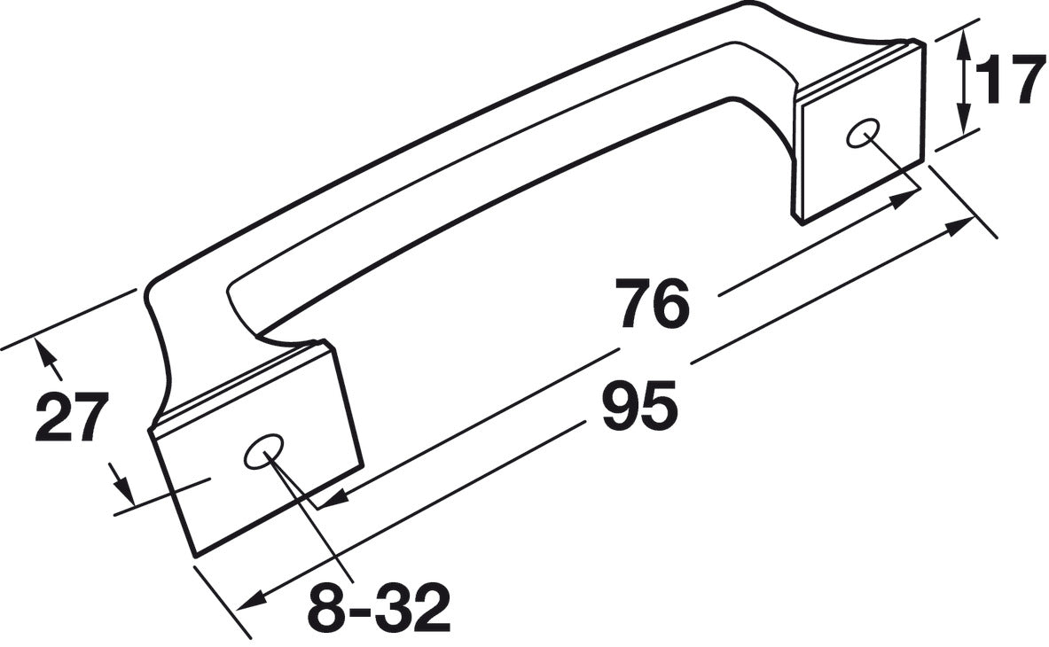 Handle, Zinc