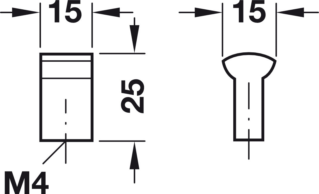 Knob, Aluminum