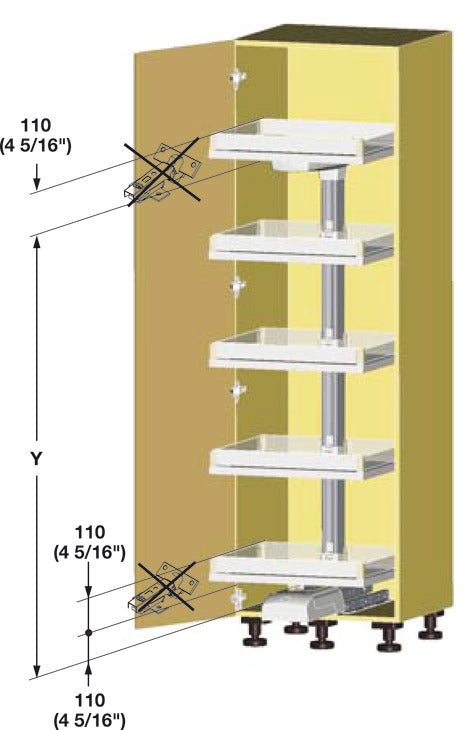 Pantry Frame, for LAVIDO Pantry Pull-Out