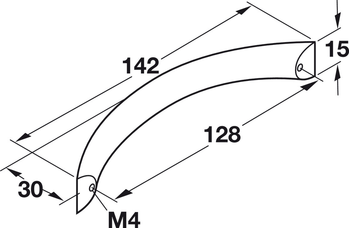 Handle, Zinc