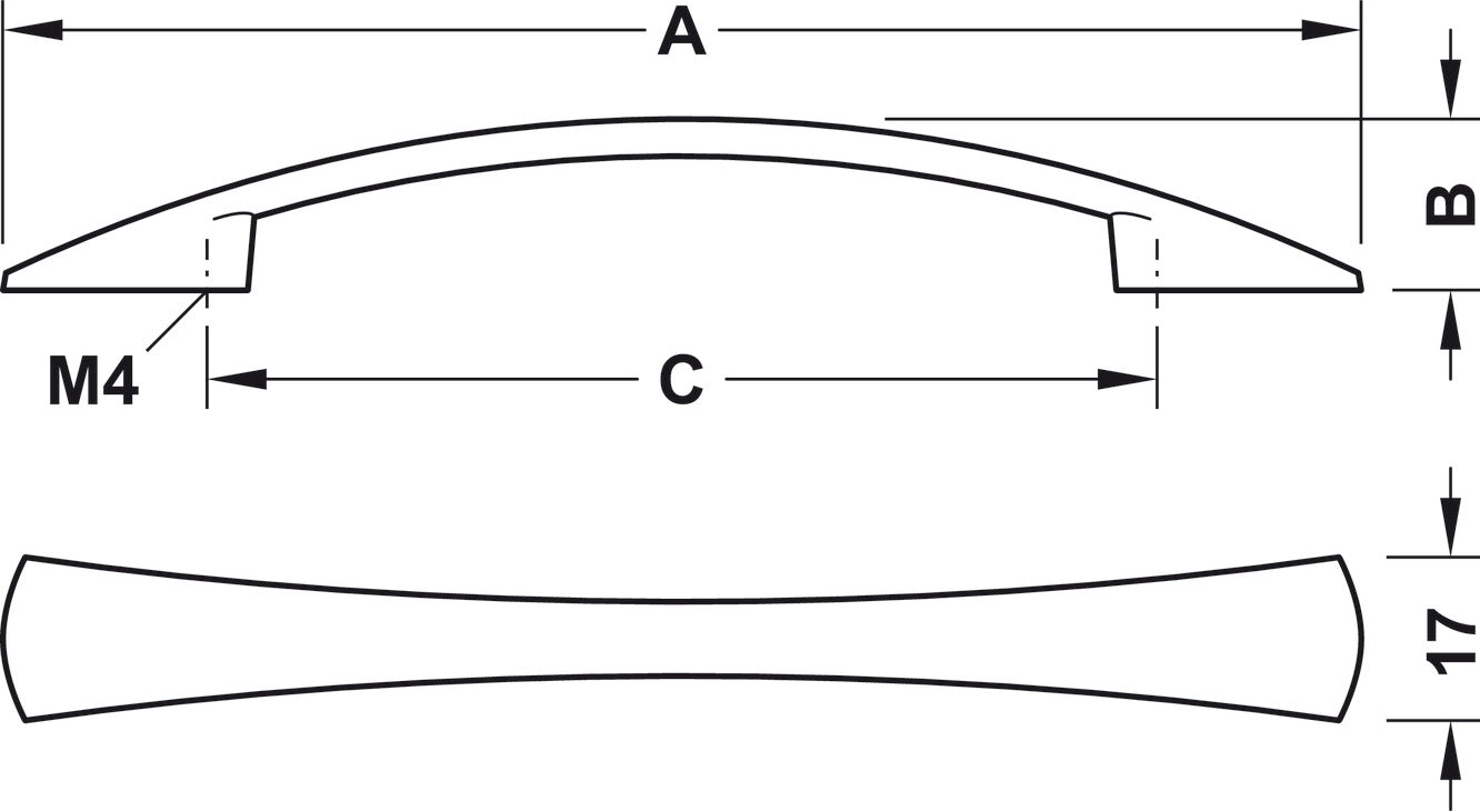 Handle, Zinc