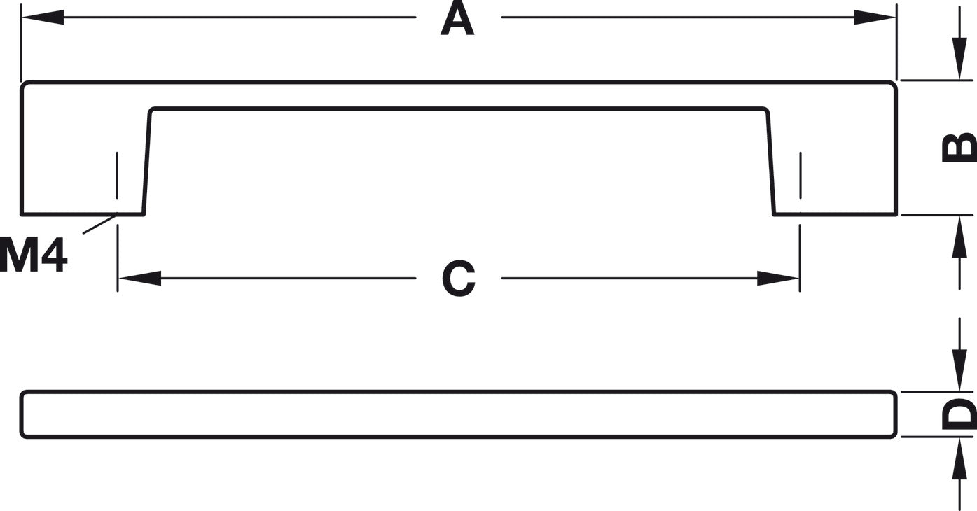 Handle, Zinc