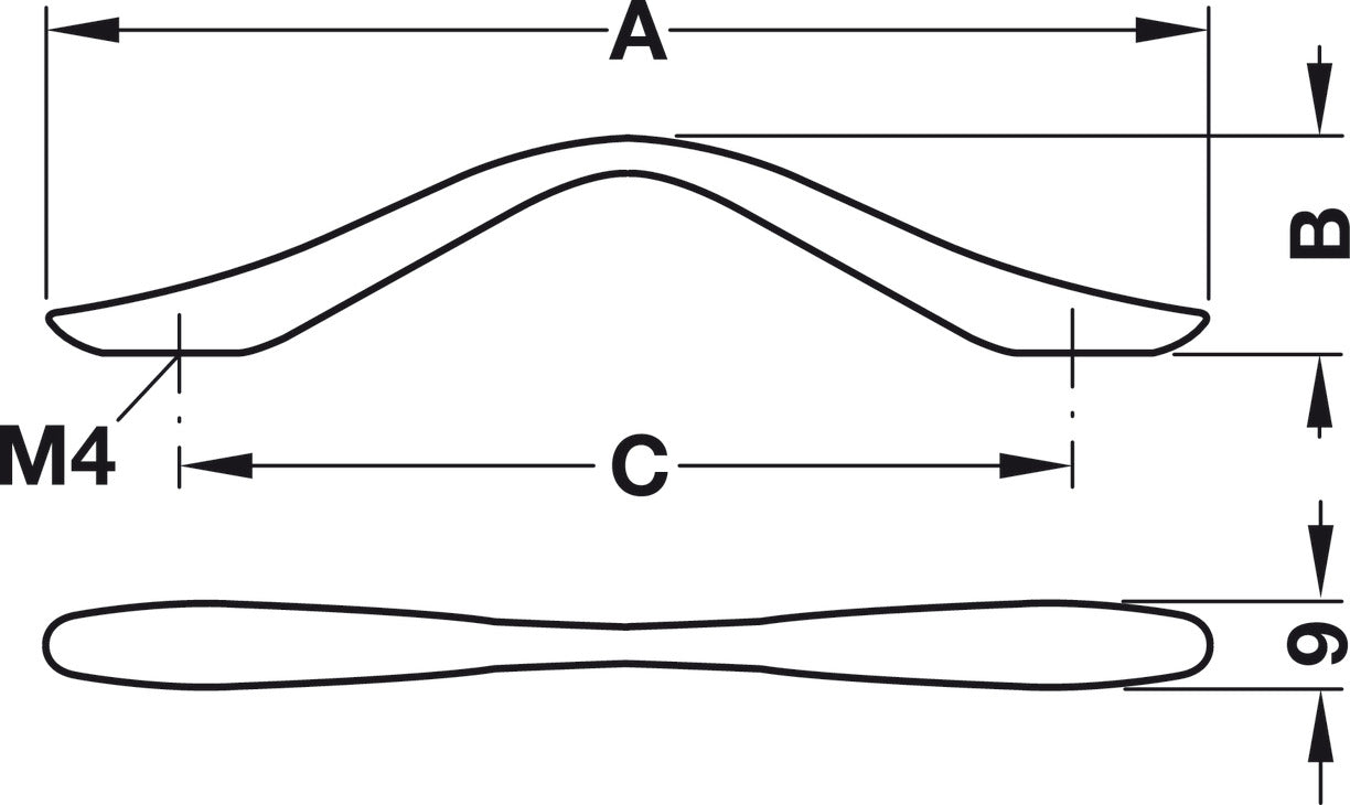 Handle, Zinc