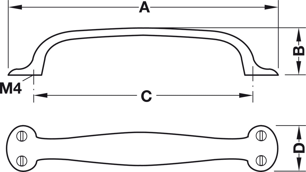 Handle, Zinc