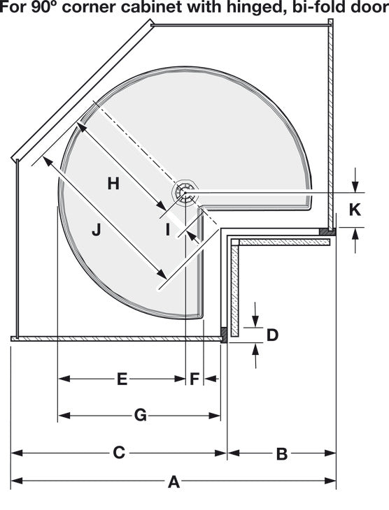 Lazy Susan Set, Kidney Shaped, Plastic, Two-Tray