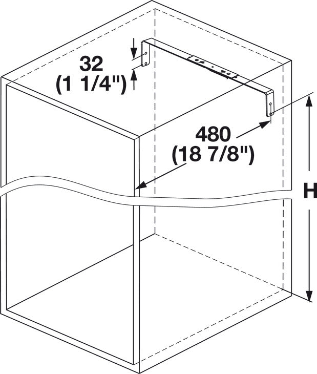 Pantry Frame, for LAVIDO Pantry Pull-Out