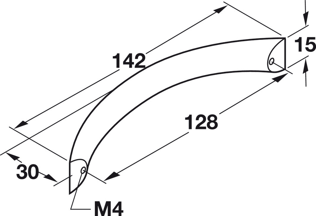 Handle, Zinc