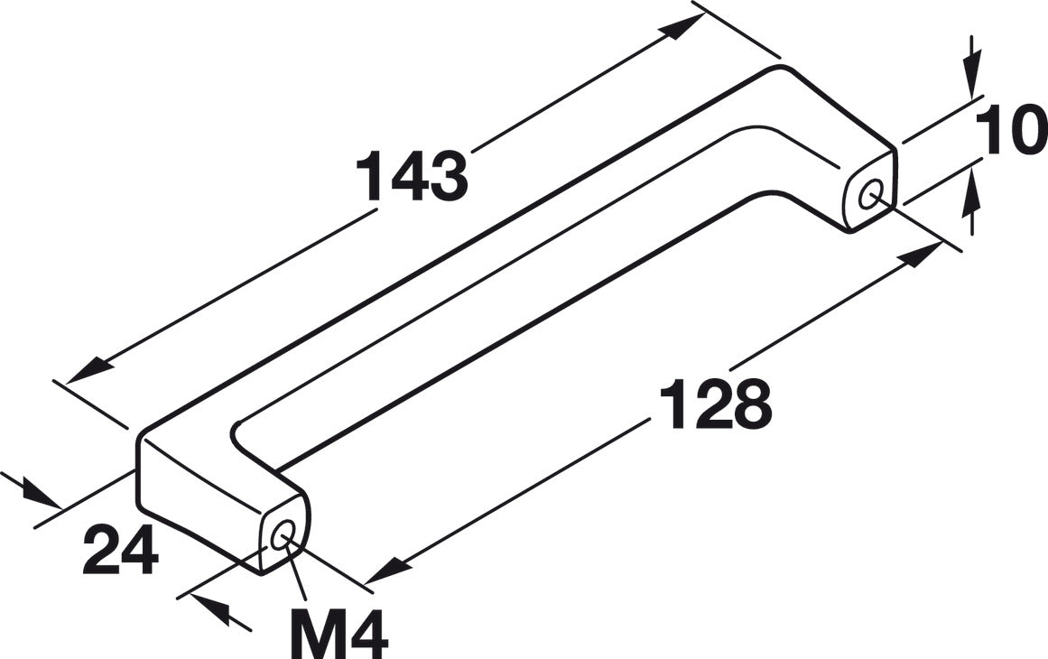 Handle, Zinc