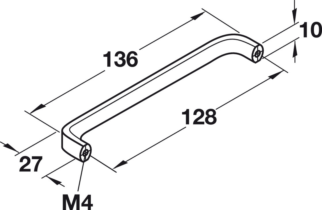 Handle, Zinc