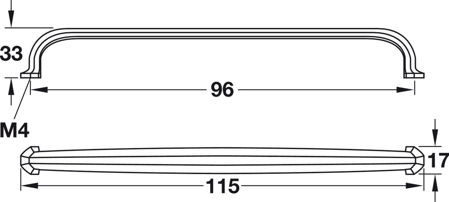 Handle, Zinc