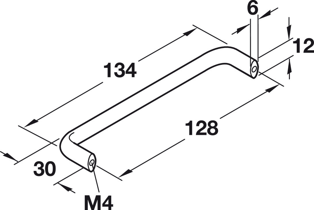 Handle, Matt, Stainless Steel
