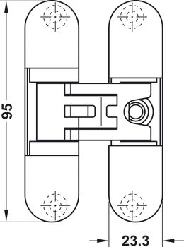 Door Hinge, Startec® H2