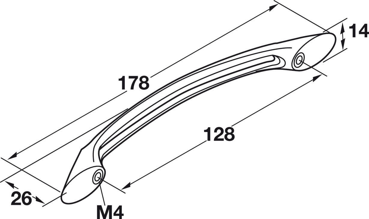 Handle, Zinc